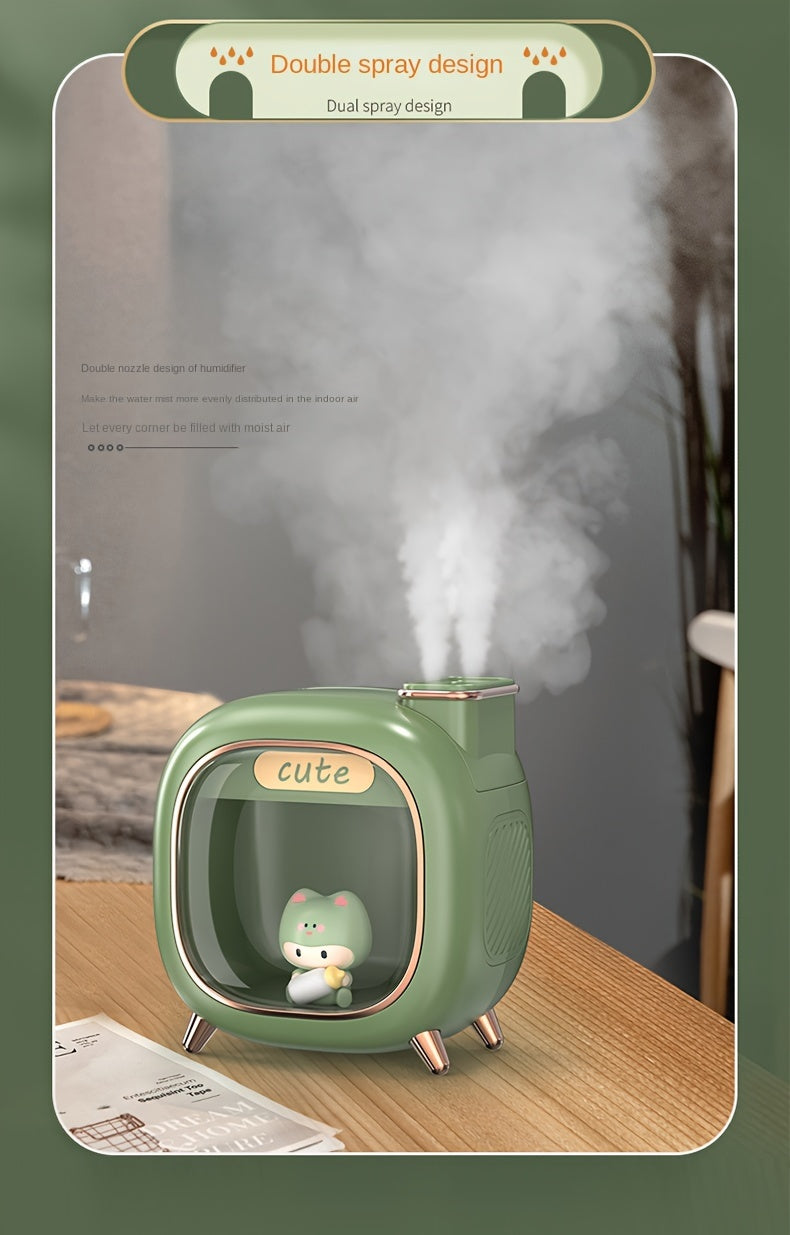 Double Spray Aromatherapy Humidifier – Rechargeable