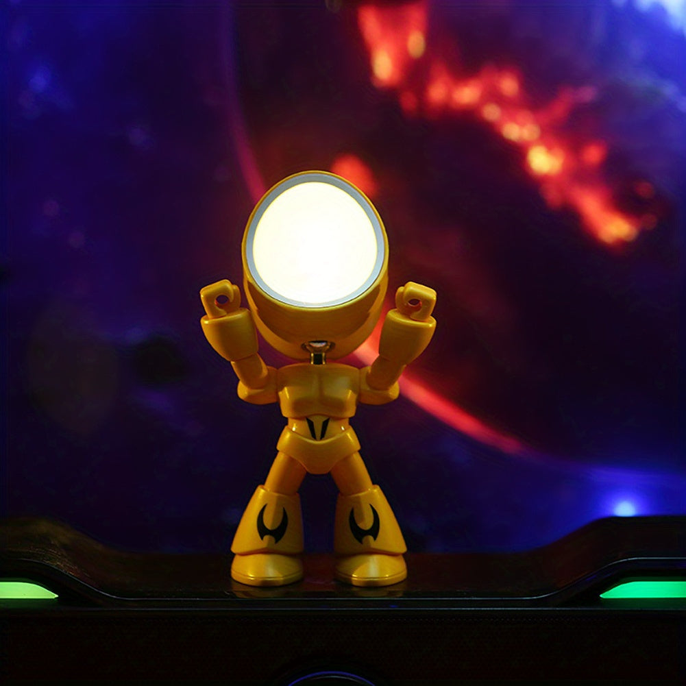 Mini Night Light LED Cartoon Robot