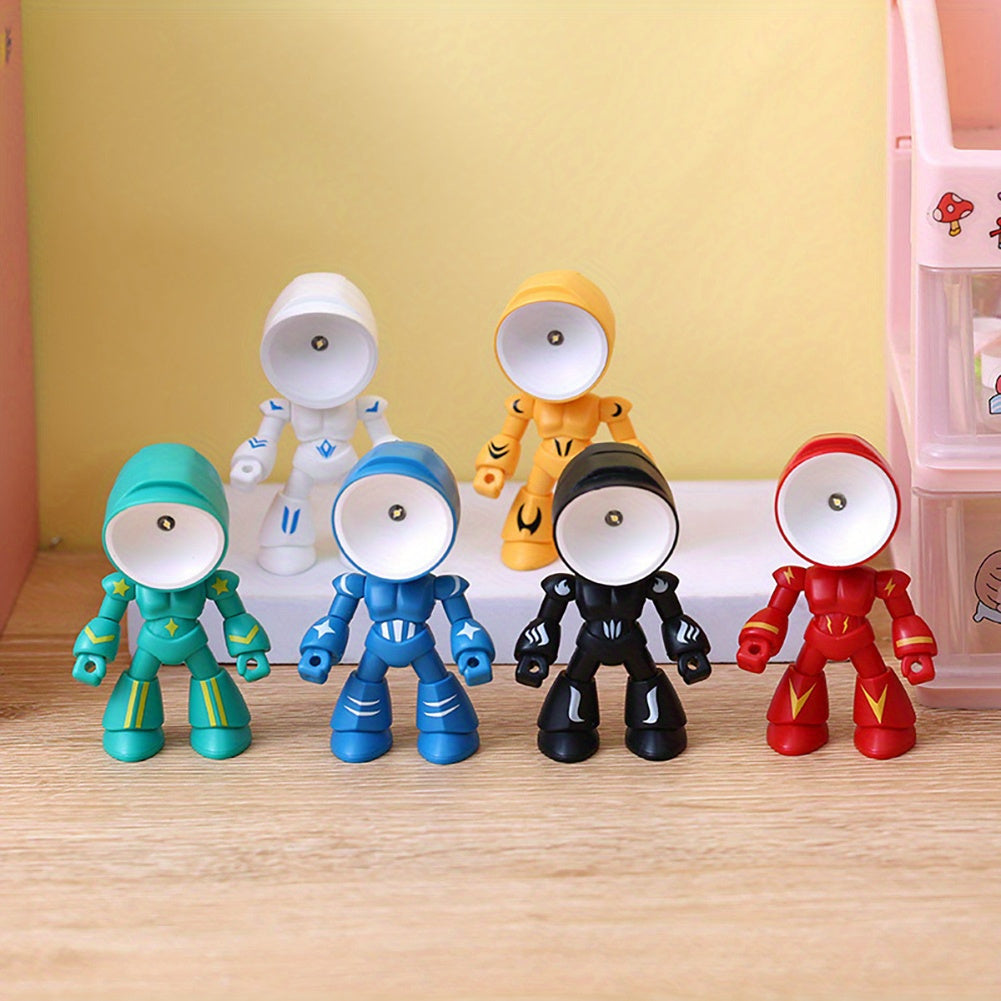 Mini Night Light LED Cartoon Robot