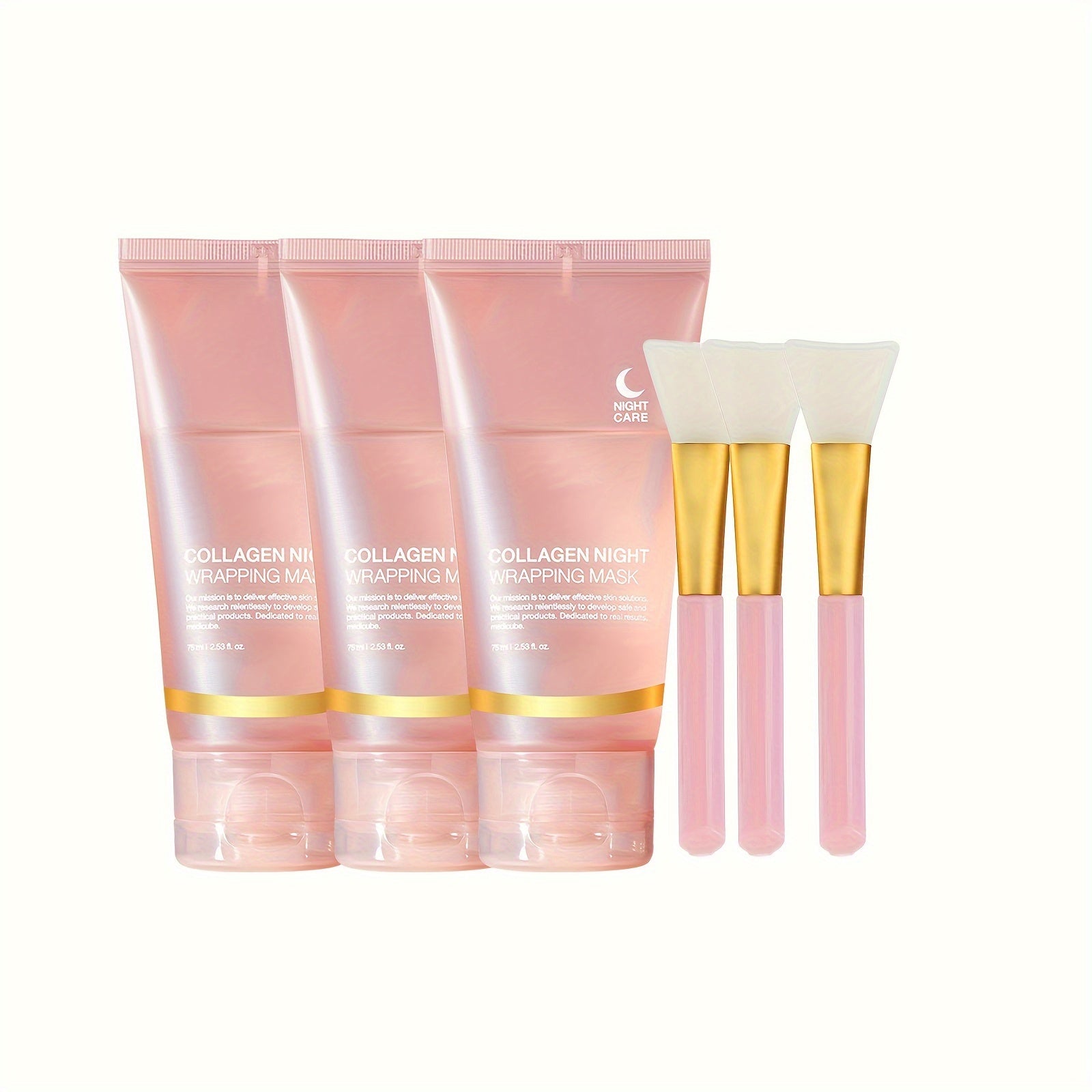 75ml Collagen Night Care Peel-Off Mask with Jelly Brush