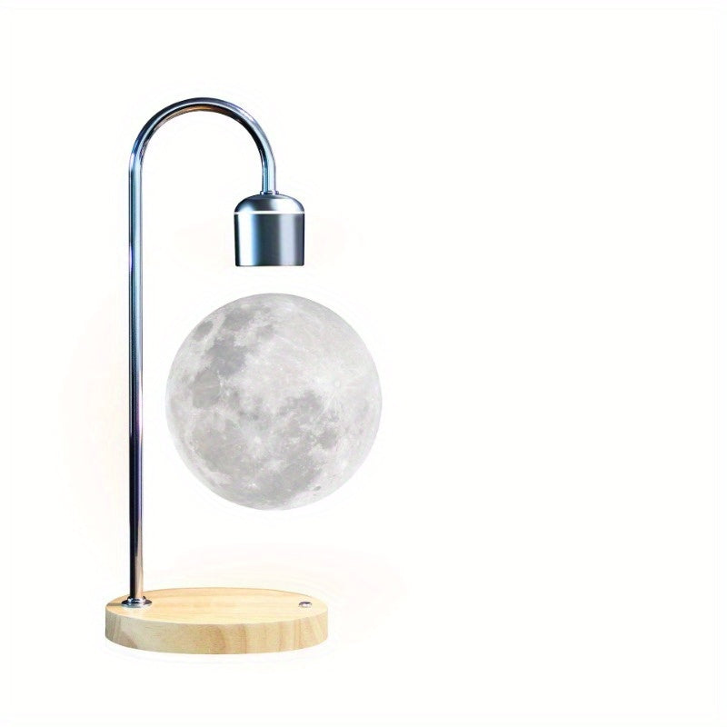 Suspension Moon Lamp, Creative Magnetic Suspension Moon Table Lamp