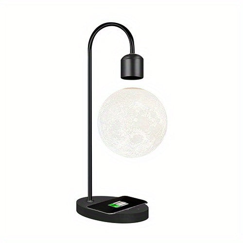 Suspension Moon Lamp, Creative Magnetic Suspension Moon Table Lamp