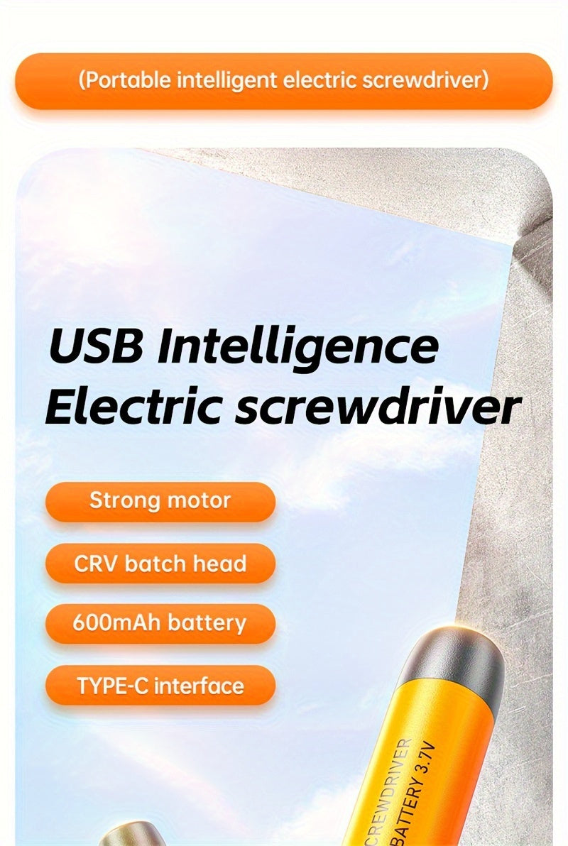 HOTU 46-in-1 Precision Electric Screwdriver Set - USB Rechargeable