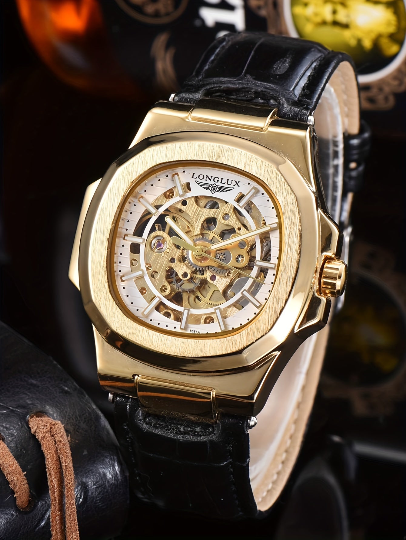 Mechanical Watch Square Dial