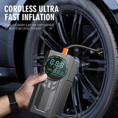 12V Portable Car Jump Starter With Power Bank 8800Mah Capacity