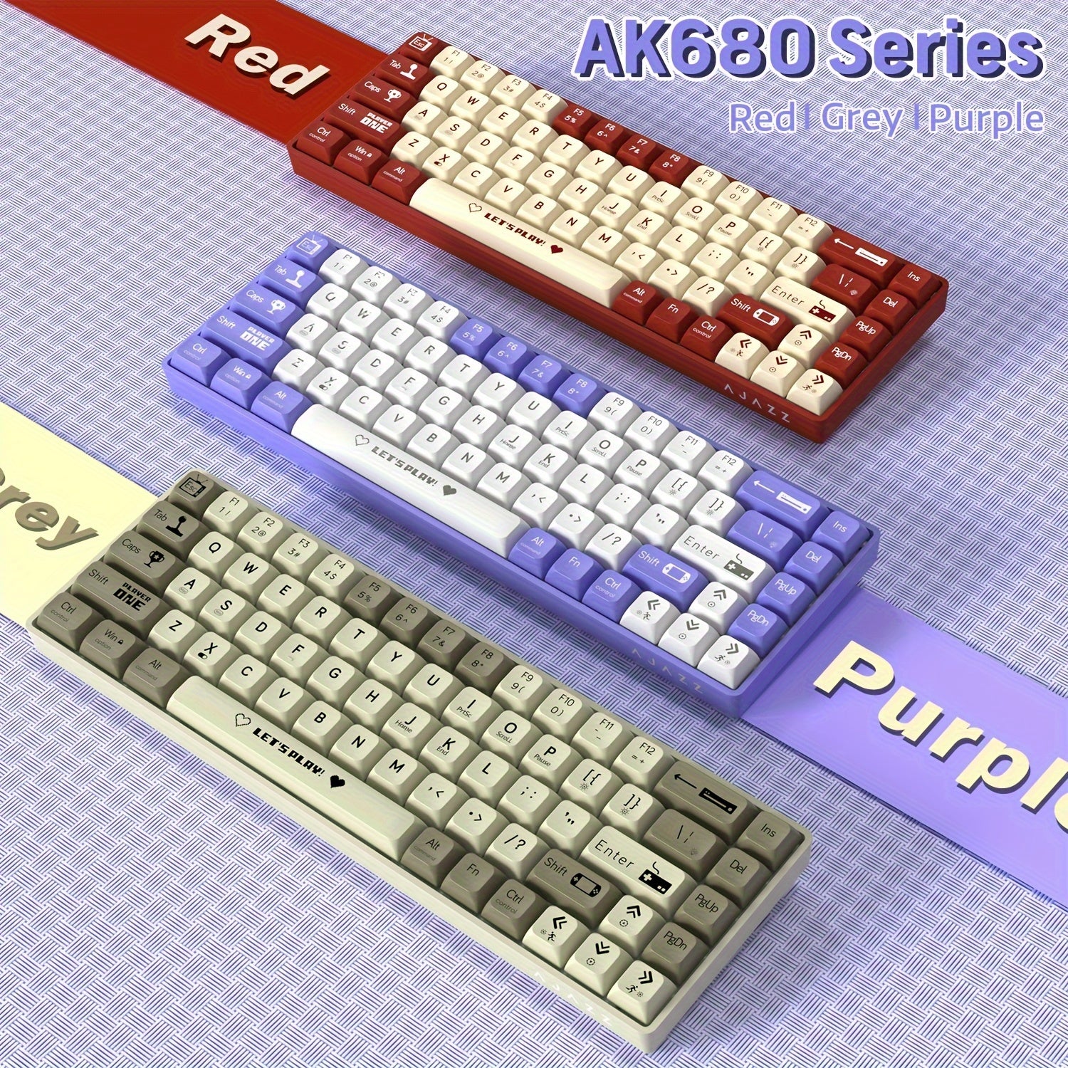 AK680 Mechanical Gaming Keyboard 65%, swappable Switches