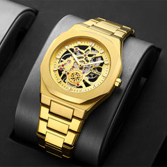 Hollow Butterfly Clasp Men's Quartz Watch