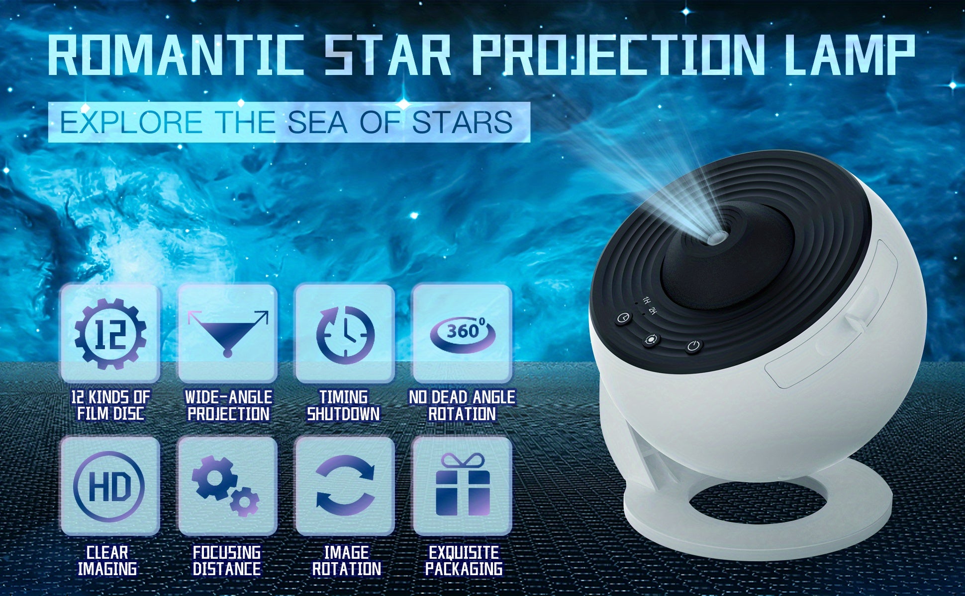 Star Projector LED Lights