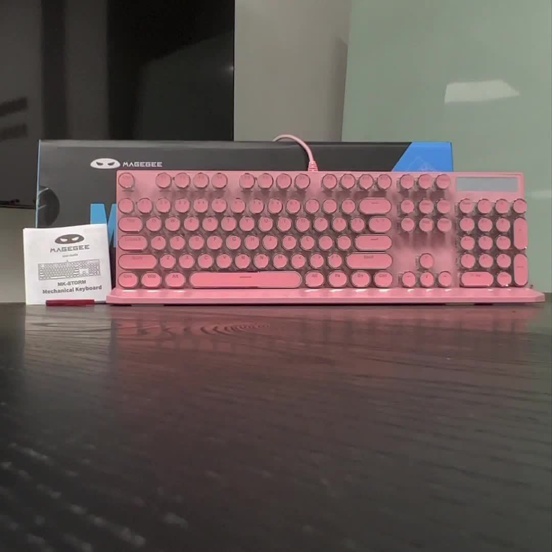 MageGee Typewriter Mechanical Gaming Keyboard