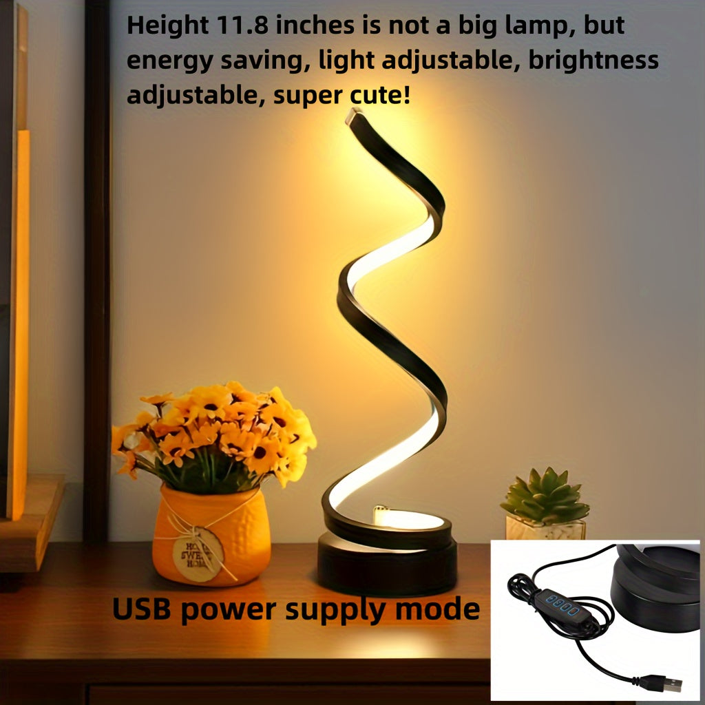 Usb-Powered Led Bar Table Lamp