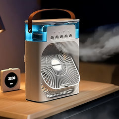 600Ml Usb Mini Fan With Five-Hole Humidification