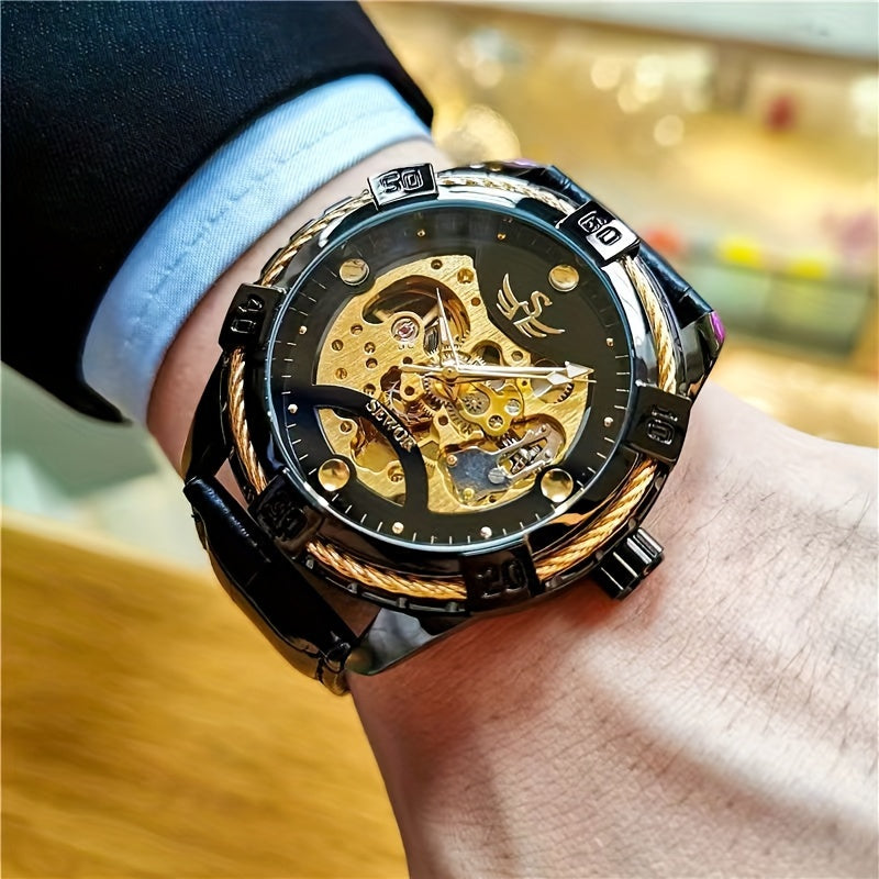 Hollow Automatic Mechanical Watch Versatile