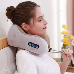 Electric Neck Massager, U-shaped Massage Pillow