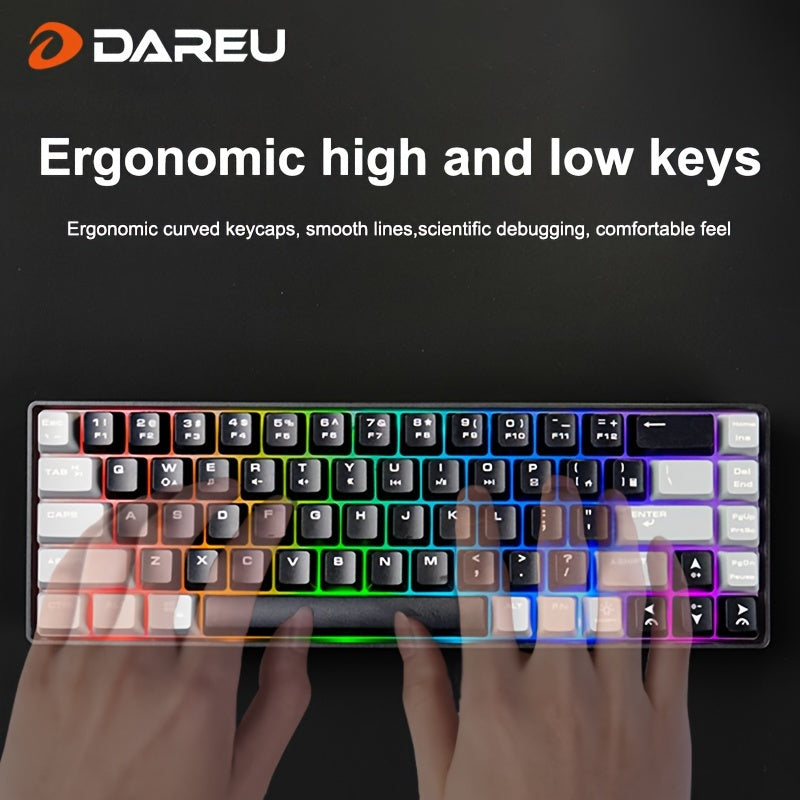 Dareu Mini 60% 68 Compact RGB Wireless Gaming