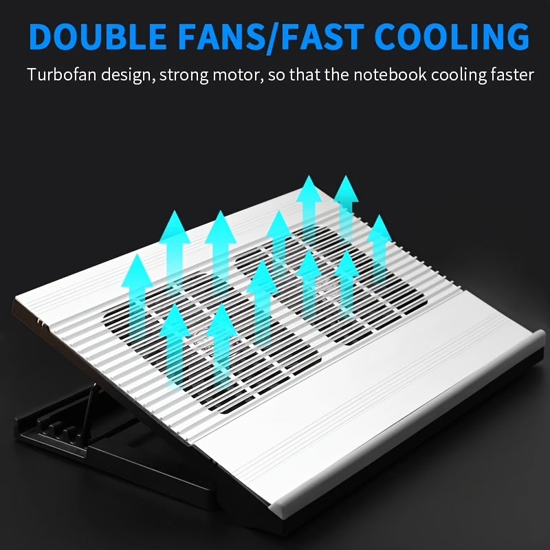 Aluminum Alloy Notebook Cooler