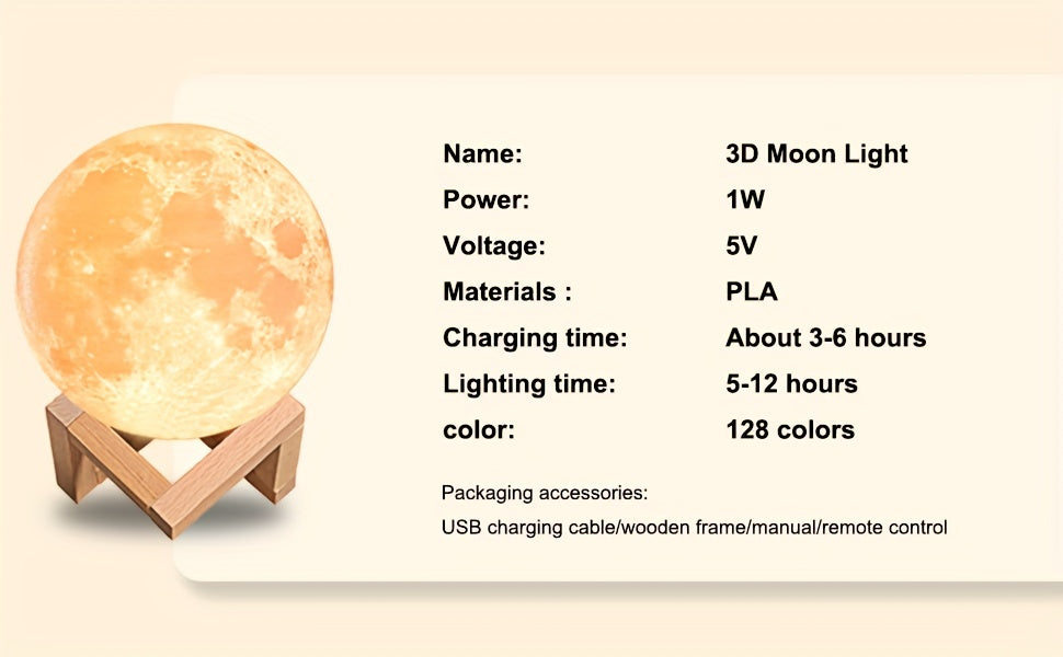 Moon Lamp, Moon Night Light