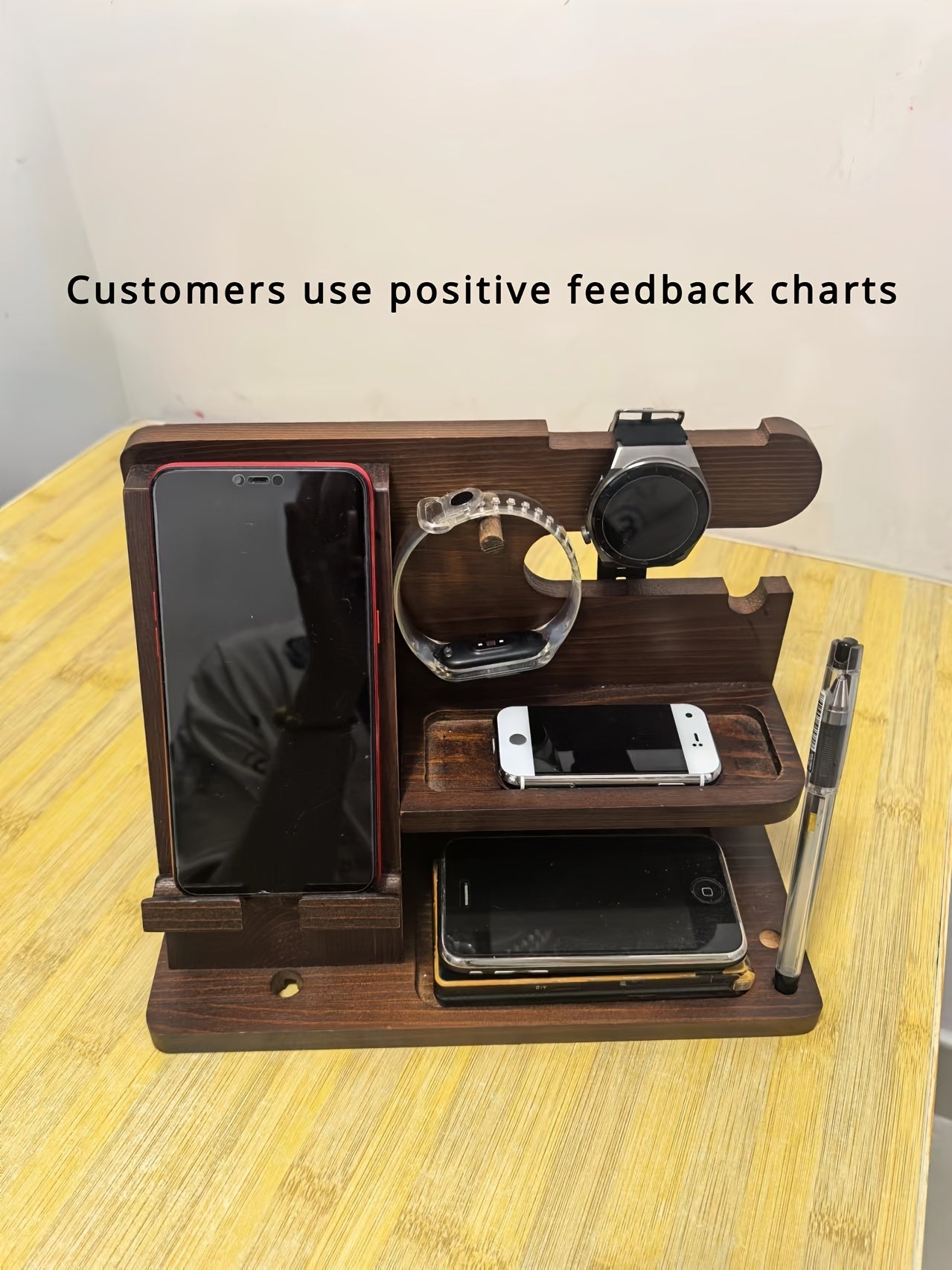 Wooden Mobile Phone Holder