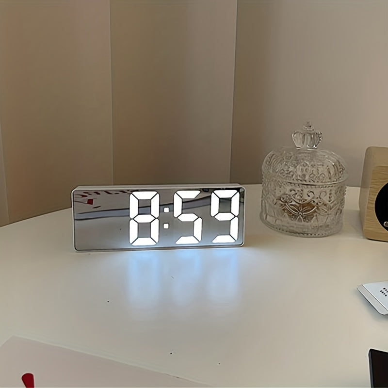 Smart Voice-Controlled LED Desk Clock