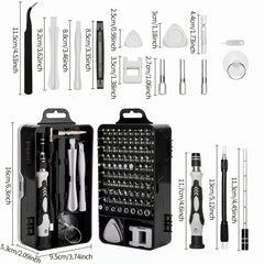 115pcs/set Cell Phone Kit/ Screwdriver Repair Tool Kit