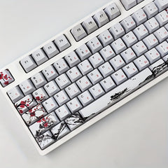 110 key Plum Blossom keycaps