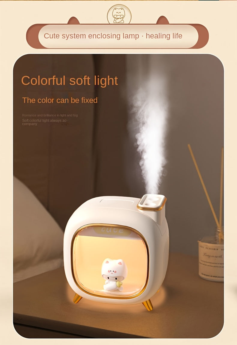 Double Spray Aromatherapy Humidifier – Rechargeable