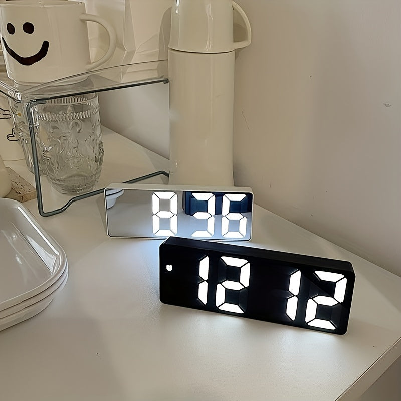 Smart Voice-Controlled LED Desk Clock