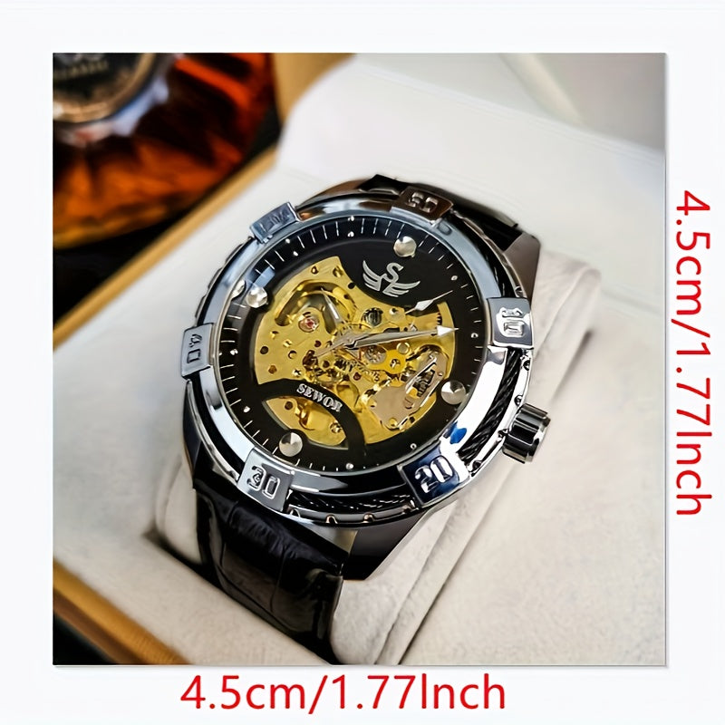 Hollow Automatic Mechanical Watch Versatile