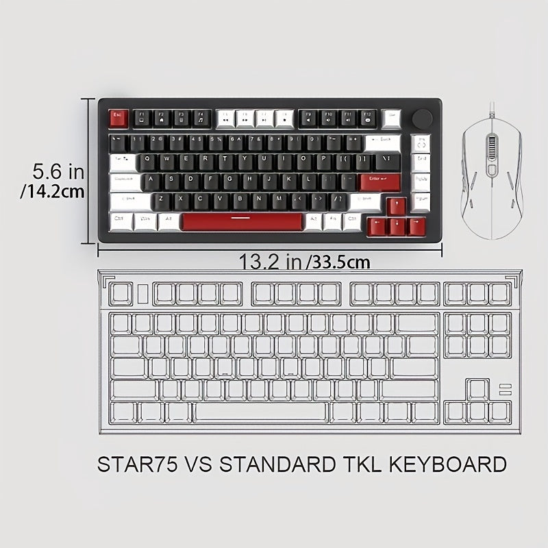 MageGee 75% Mechanical Gaming Keyboard