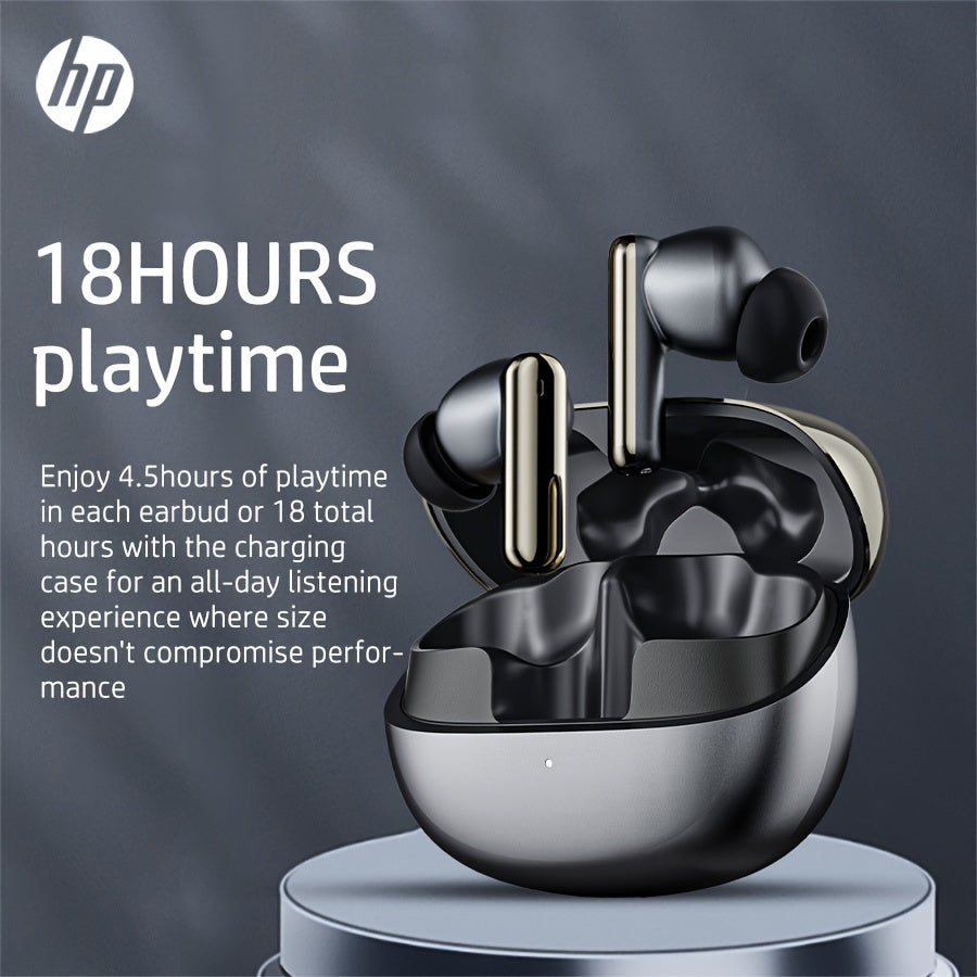 HP Wireless Earbuds: 18 Hours Playtime, Active Noise Cancellation, Touch Control