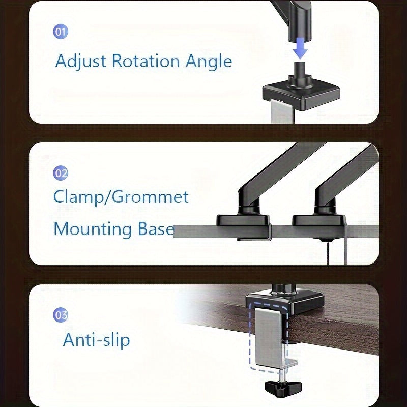 Single Monitor Arm Desk Mount