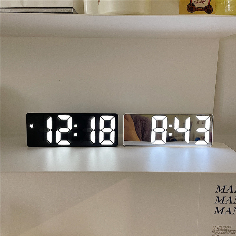 Smart Voice-Controlled LED Desk Clock