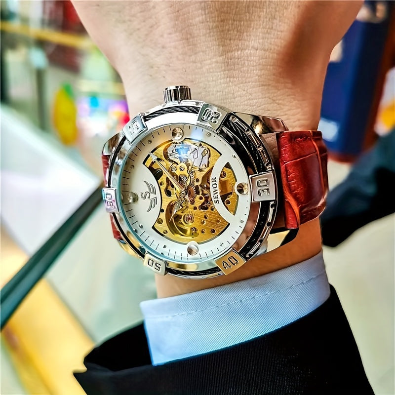 Hollow Automatic Mechanical Watch Versatile