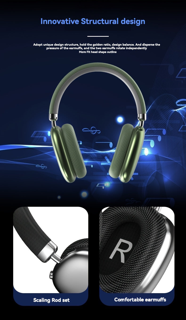 Noise Cancelling Headphones Wireless Headset