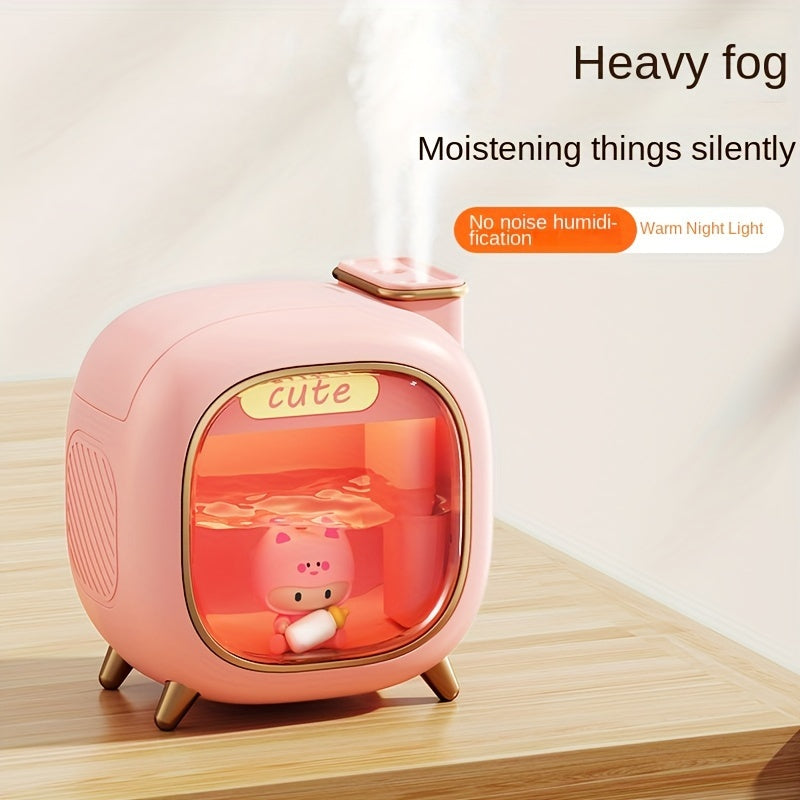 Double Spray Aromatherapy Humidifier – Rechargeable