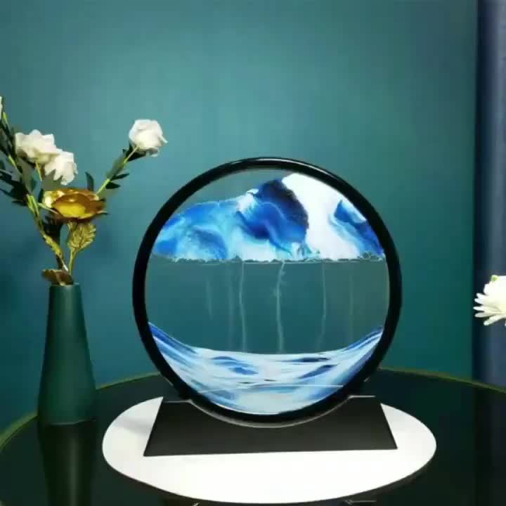 Sand Art - Deep Sea Scenery,  Decor Hourglass