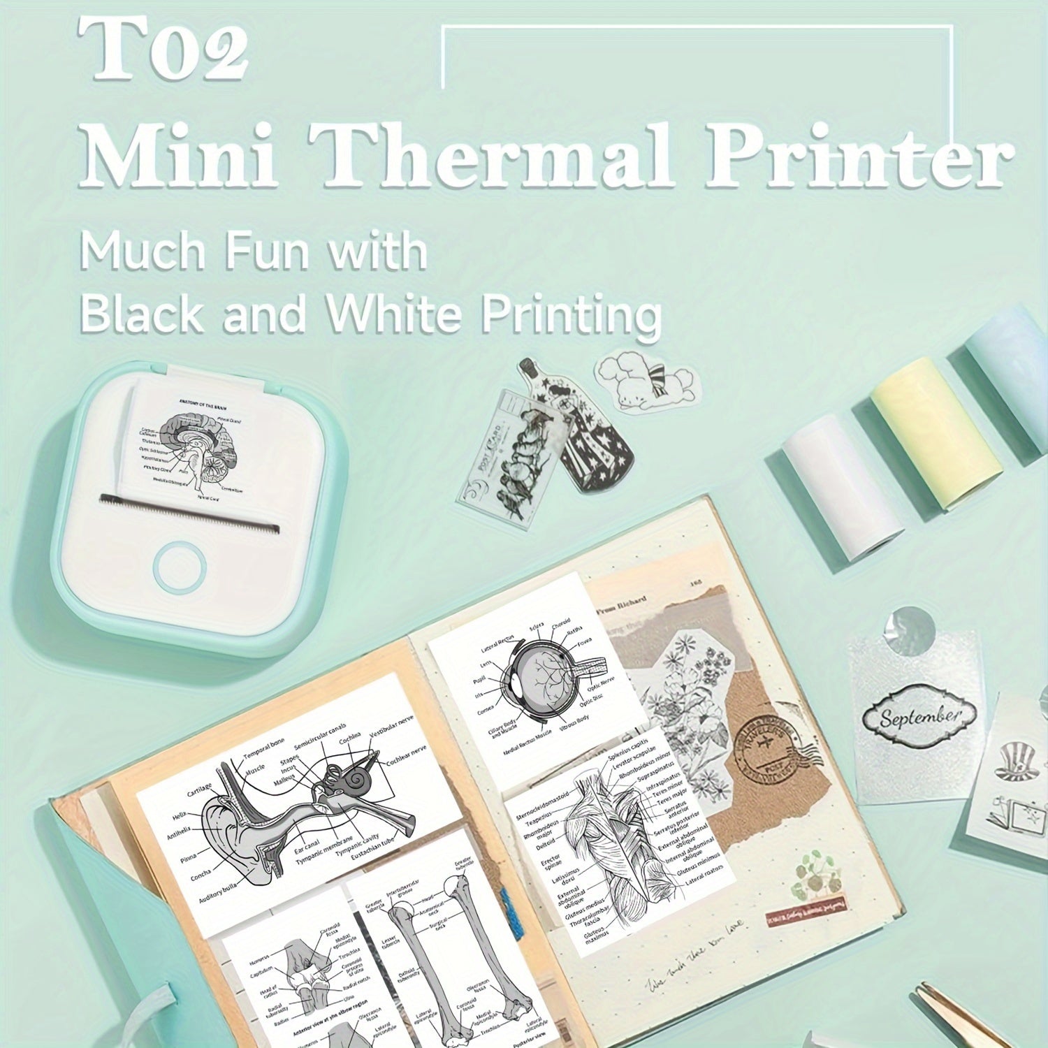 Phomemo T02 Mini Thermal Printer