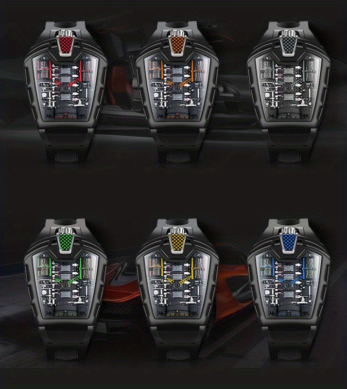 Men's Watch, Fashion Silicone Sports Watch