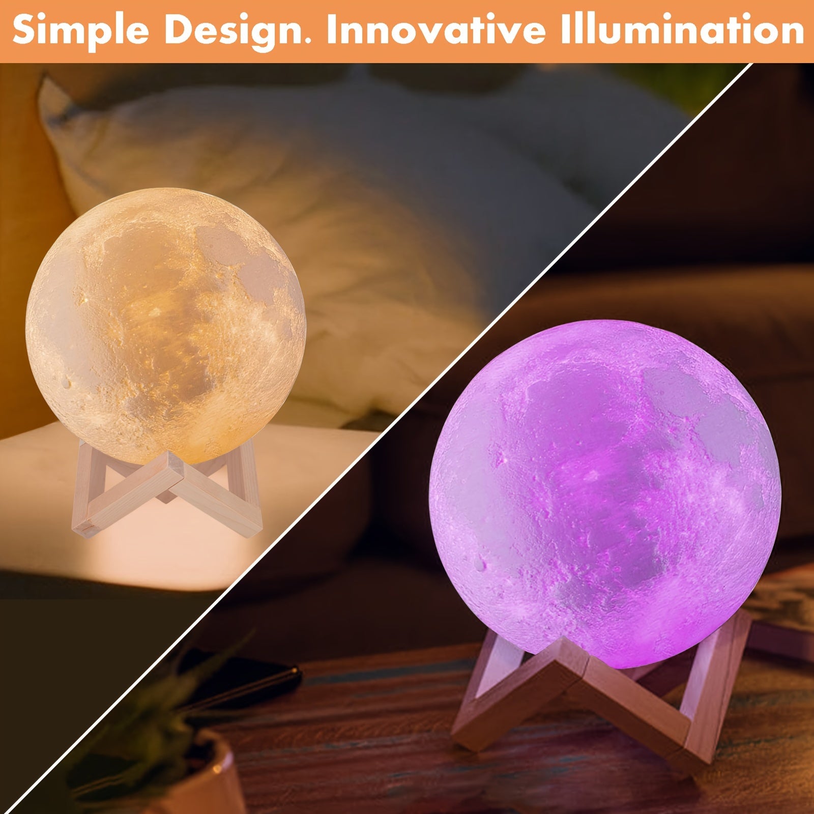 Moon Lamp, Moon Night Light