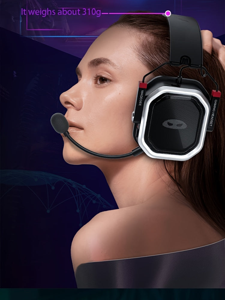 MageGee G-Tanker Headsets Wired/Wireless/2.4G 3.5 Headsets Active Noise-cancelling