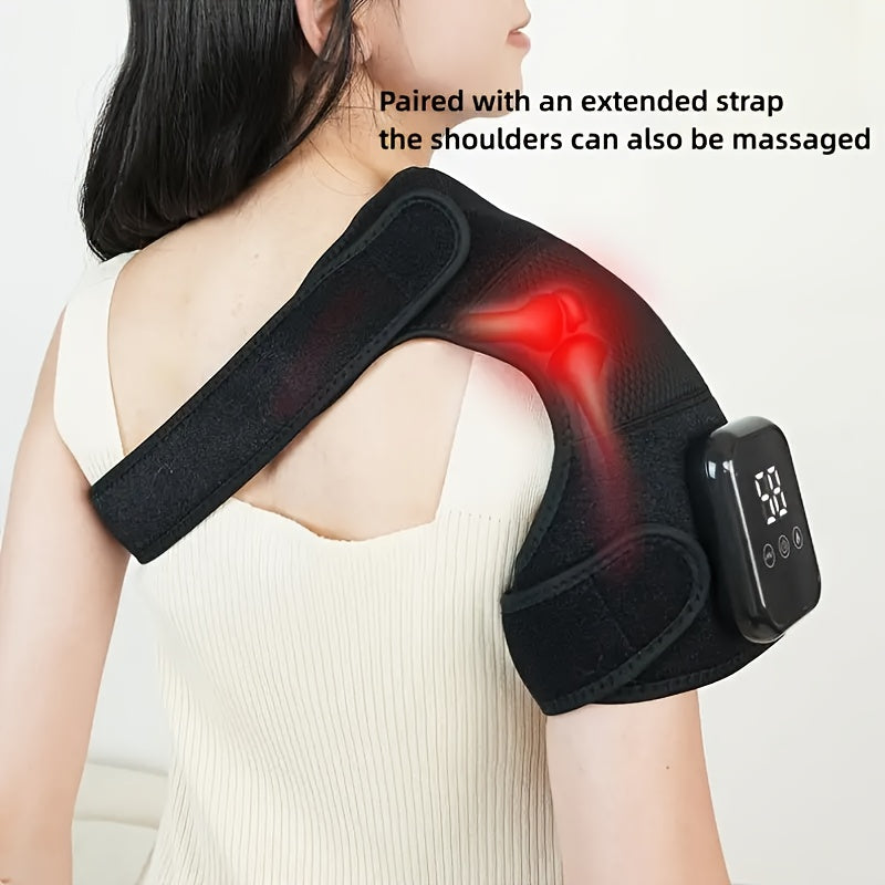 3-in-1 Wireless Heated Knee & Elbow Massager with Vibration