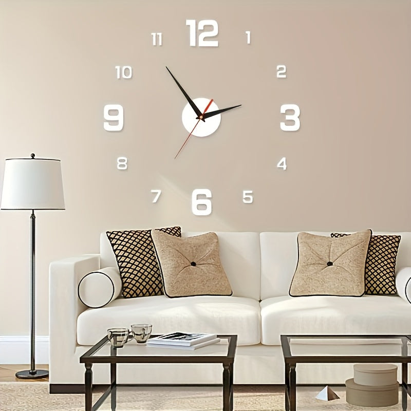 Modern Wall Clock Luminous Display-Silent Operation