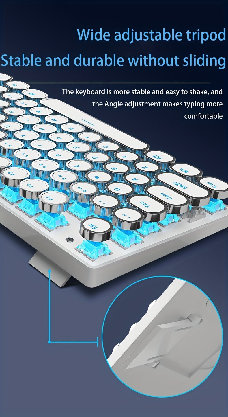 MageGee Typewriter Mechanical Gaming Keyboard