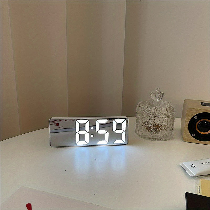 Smart Voice-Controlled LED Desk Clock