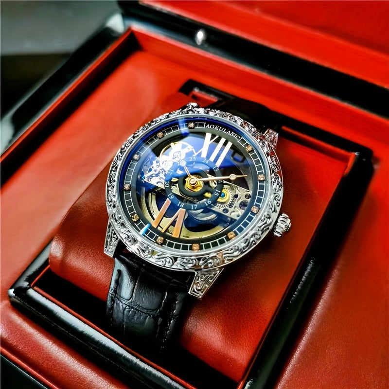 Double-sided Hollow Men's Wristwatch