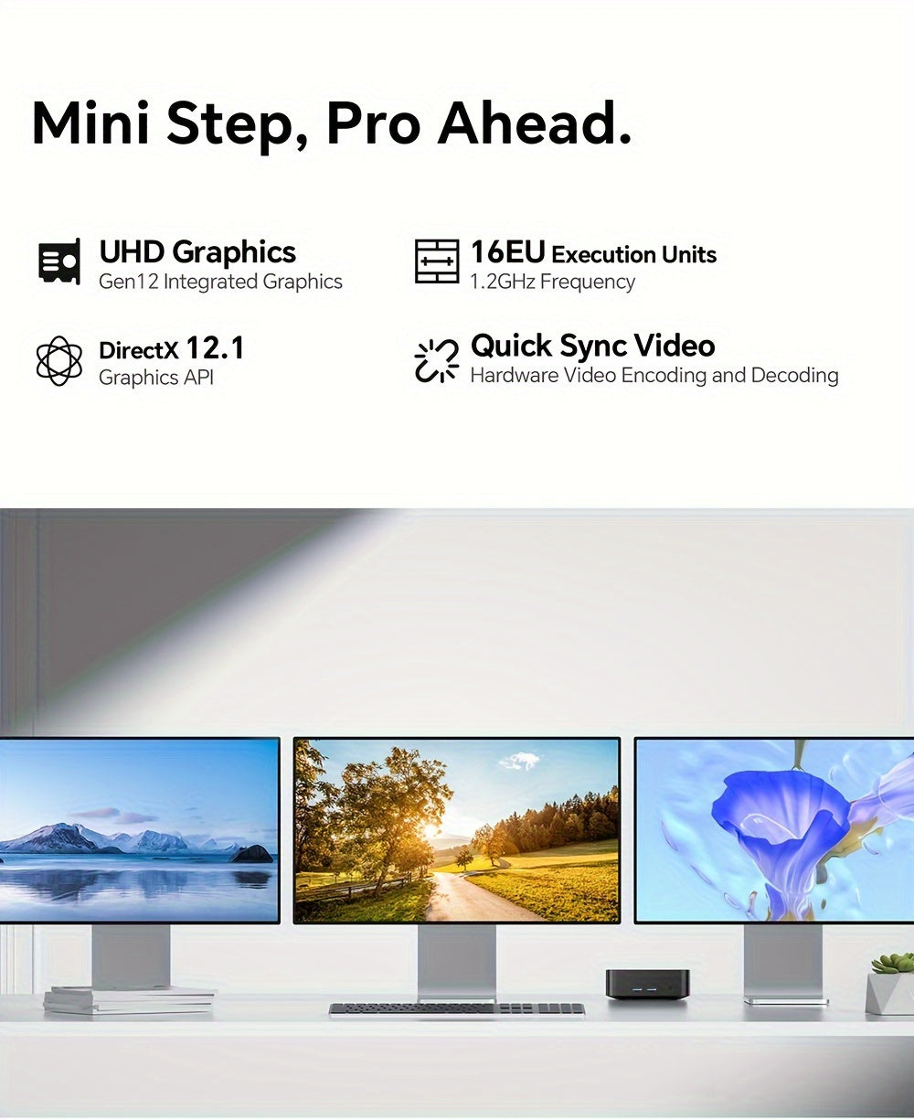 Teclast N20 Pro mini PC intel Gen 12th N95 Processor