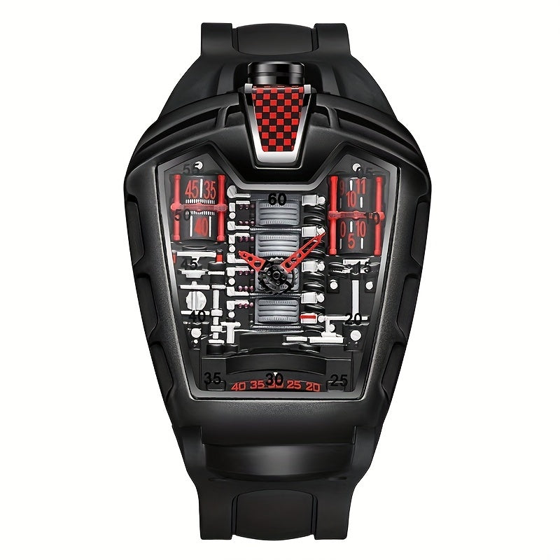 Men's Watch, Fashion Silicone Sports Watch