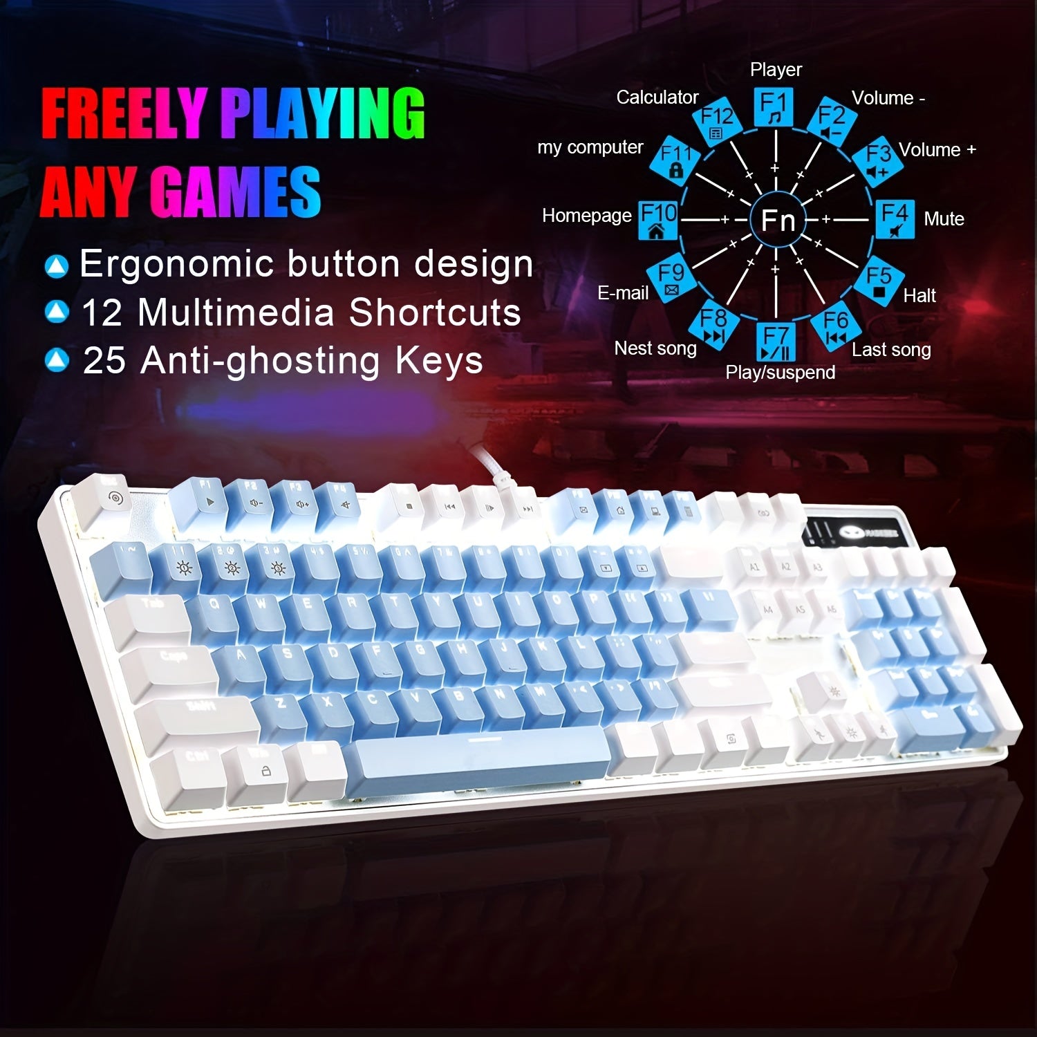 MageGee Mechanical Gaming Keyboard