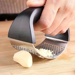 Garlic Press, Stainless Steel Garlic Press - Mojood