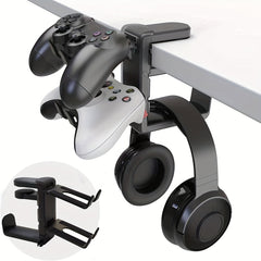 1pc Under-Desk Headphone and Controller Holder