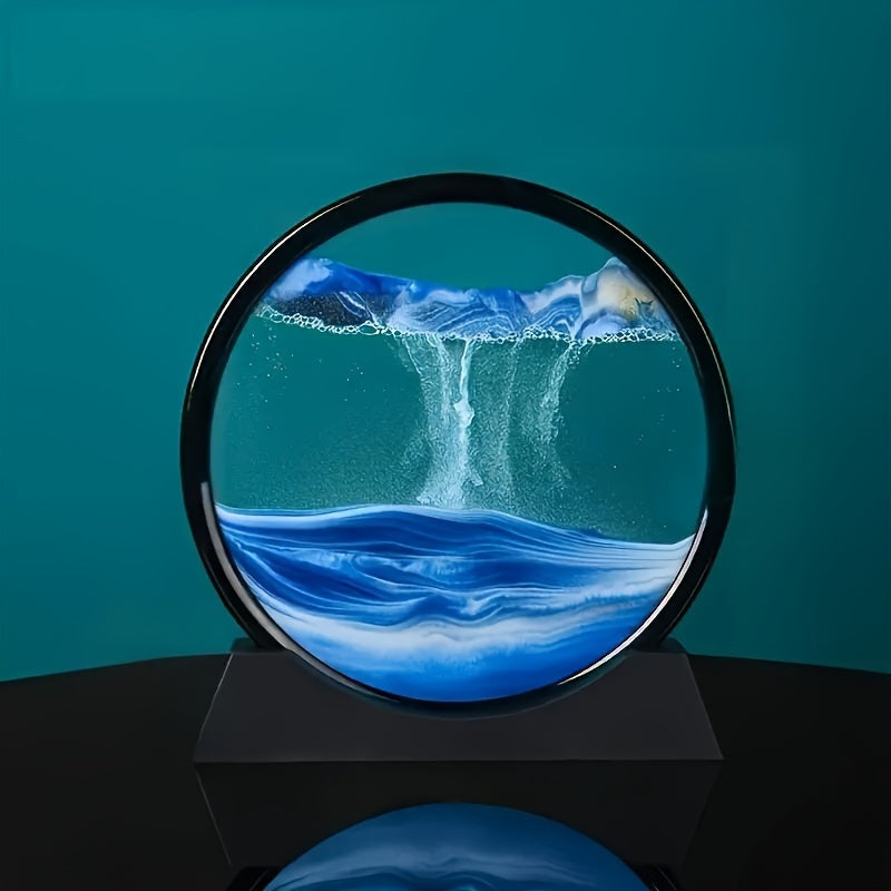 Sand Art - Deep Sea Scenery,  Decor Hourglass